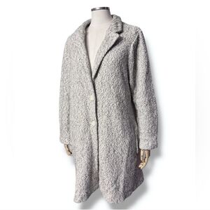 CARTOON Heather Grey Lightweight Boucle Coat